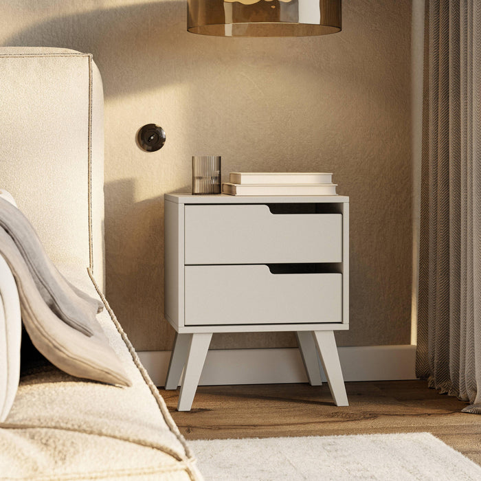 by fonQ Nordo Nachtkastje - Rechts - Greige