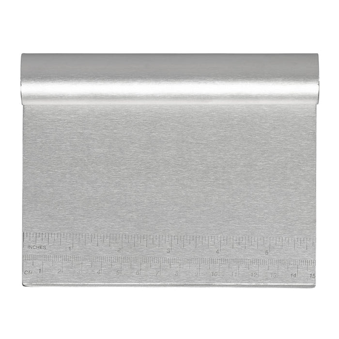 Deegschraper, 15 cm x 12 cm, Zilver, RVS - Tala