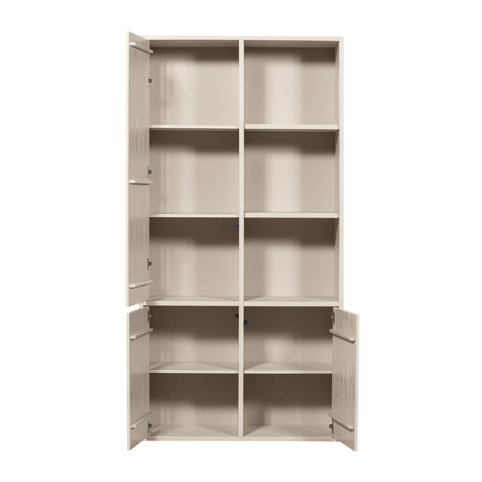 WOOOD Merel opbergkast - Grenen - Dust - 100x200x44