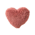 HART - sierkussen 40x45 cm - hartjeskussen - fluffy - Mauveglow - roze