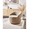 Beliani - DAVIK - Fauteuil - Taupe - Bouclé