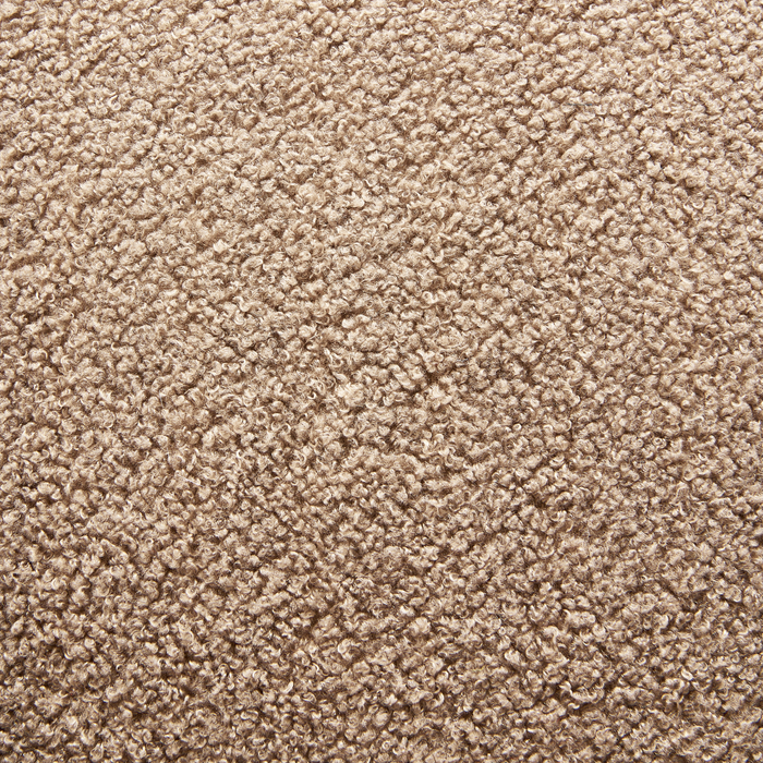 Beliani - DAVIK - Fauteuil - Taupe - Bouclé