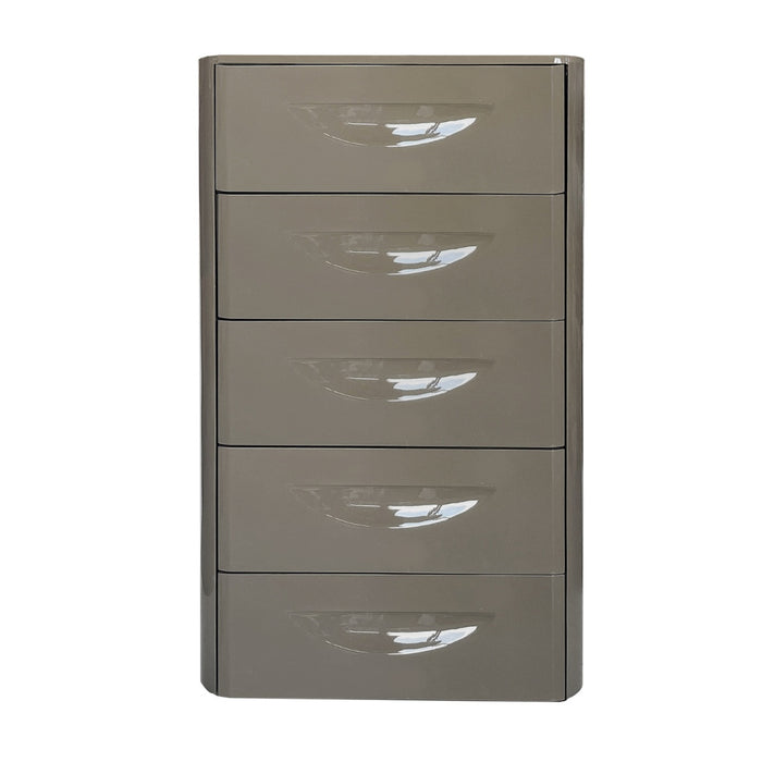 DÉJA Living - Ladekast Kaki Groen Glossy MDF - 60x41x105cm - Setra