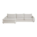 by fonQ Tovy Hoekbank met Chaise Longue Links - Naturel Melange