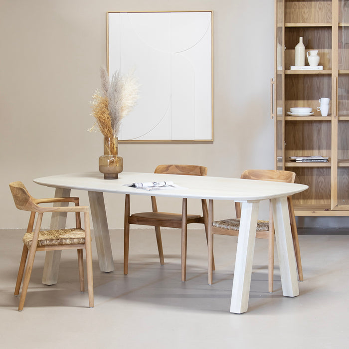 Giga Meubel - Eettafel Sensi Naturel Deens Ovaal 240cm