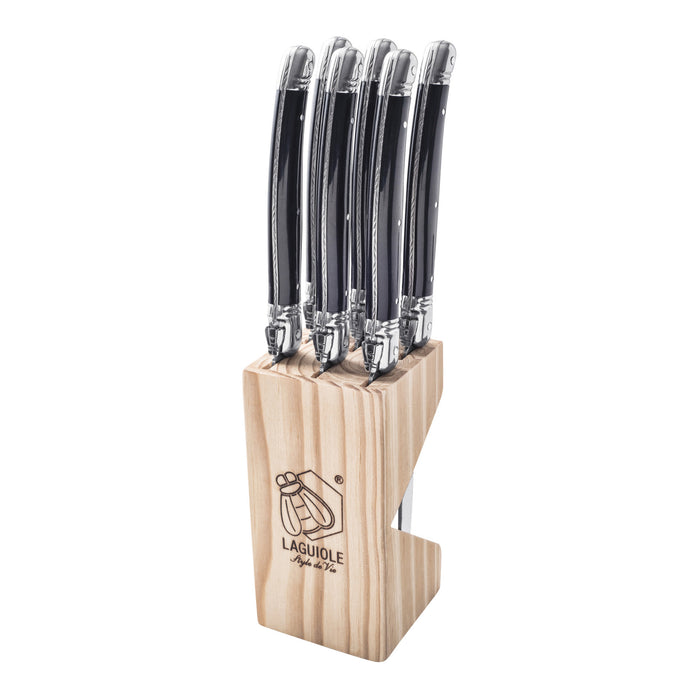 Laguiole Style de Vie Premium Line Steakmessenset 6 st.