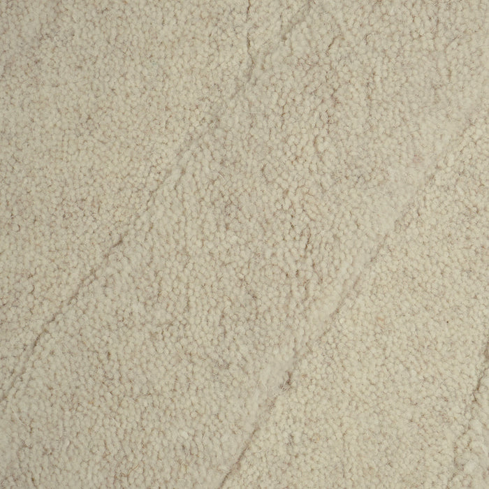 by fonQ Groovy Vloerkleed Ø 200 cm - Beige