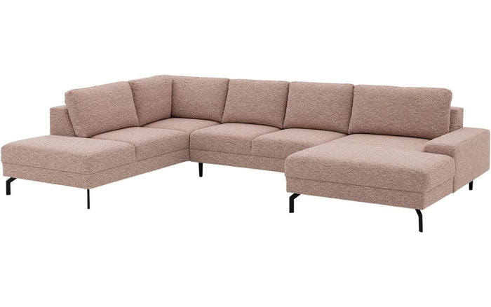 Goossens U Bank Valdena, Ligelement links + 3 zits zonder arm + chaise