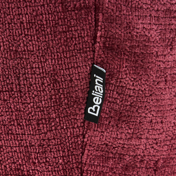 Beliani - ALNOR - Tweezitsbank - Bordeauxrood - Chenille