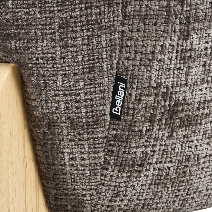 Beliani - ALNOR - Tweezitsbank - Bruin - Chenille