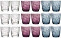 Bormioli Rocco Glazenset - Waterglazen - Tumblers - Diamond 300 ml - 18 Stuks