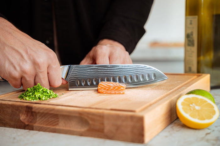 Blackwell Santokumes Japanse stijl - 67 lagen damaststaal - VG10 - 19 cm