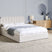 Beliani-CHALLANS-Bed met opbergruimte-Off-white-160 x 200 cm-Stof