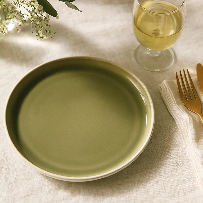 Cookinglife Dinerborden Mos Groen ø 27 cm - 6 Stuks