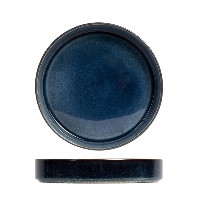 Cosy & Trendy Diepe Borden | Pastaborden - Quintana Blue ø 23 cm  | H 4.3 cm  - 4 Stuks