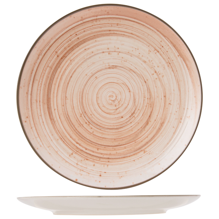 Cosy & Trendy Dinerborden Sintra Terracotta ø 26 cm - 4 Stuks