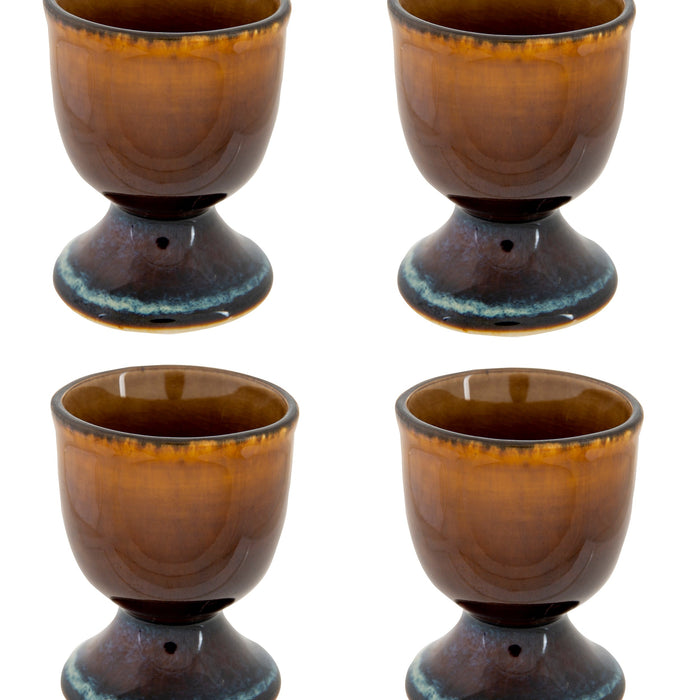 Cosy & Trendy Eierdopjes Quintana Amber ø 5 cm - 4 Stuks