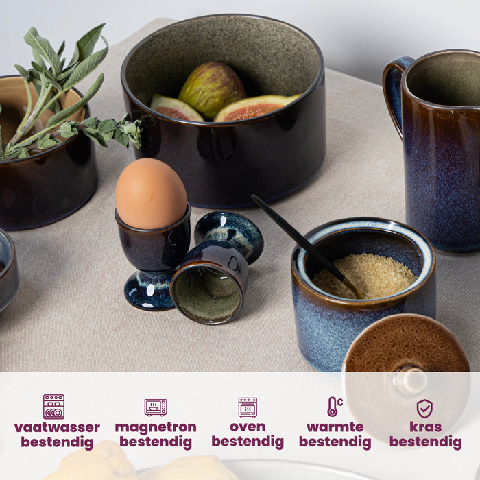 Cosy & Trendy Eierdopjes Quintana Amber ø 5 cm - 4 Stuks