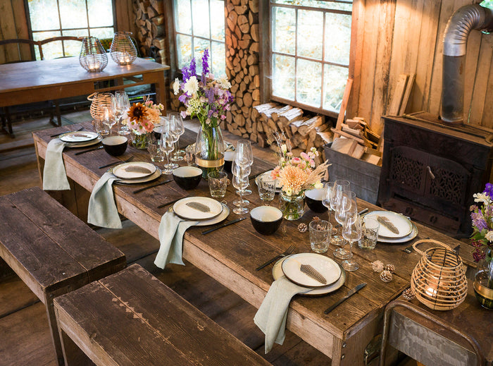 Cosy & Trendy Dinerborden Plato Mat - 27 x 23 cm - 4 Stuks