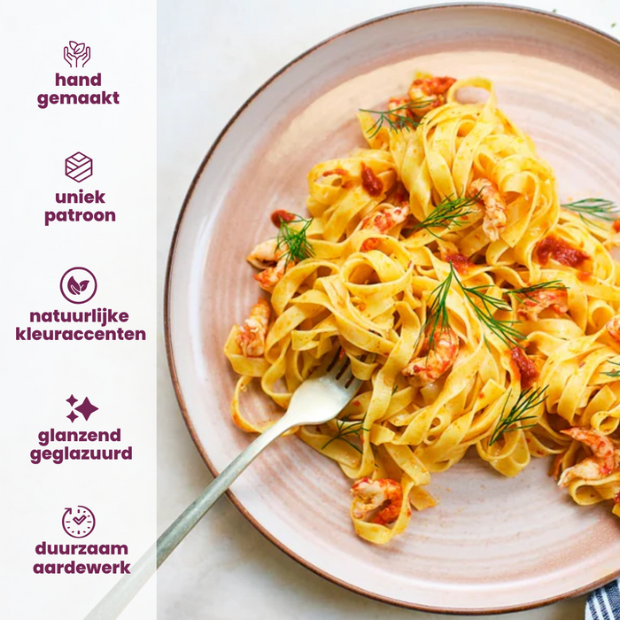 Cosy & Trendy Kommen Baltic Peach ø 14 cm - 6 stuks