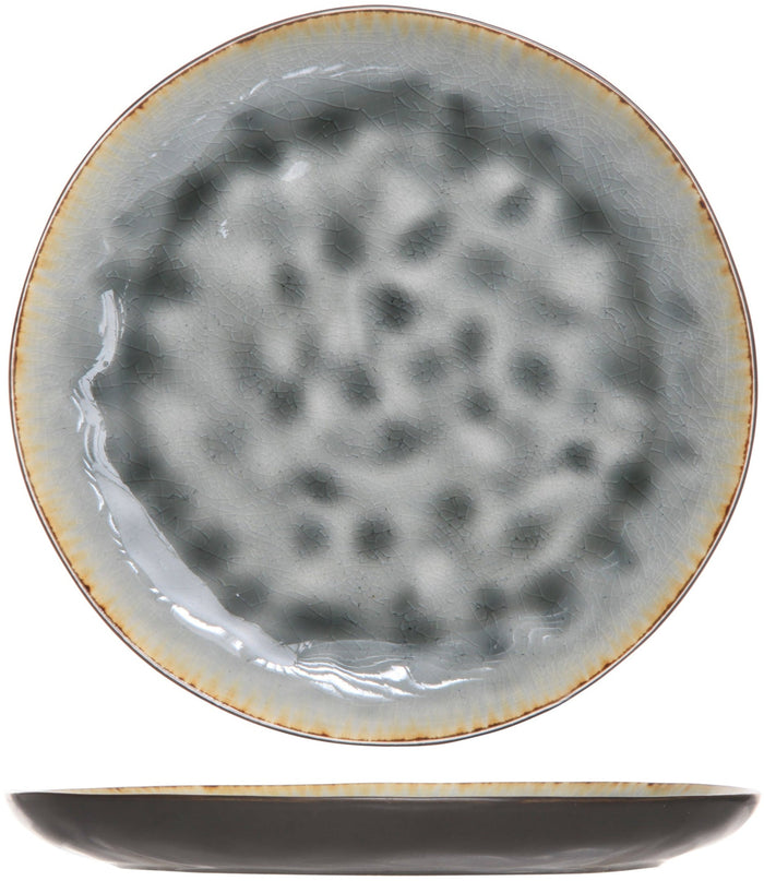 Cosy & Trendy Dinerborden Laguna Blue Grey ø 27 cm - 4 Stuks