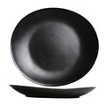 Cosy & Trendy Dinerborden Vongola Black - 28 x 26 cm - 4 Stuks