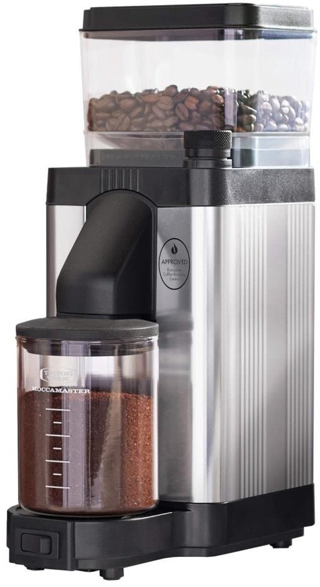 Moccamaster Koffiemolen | Koffiegrinder KM5 - Polished Silver