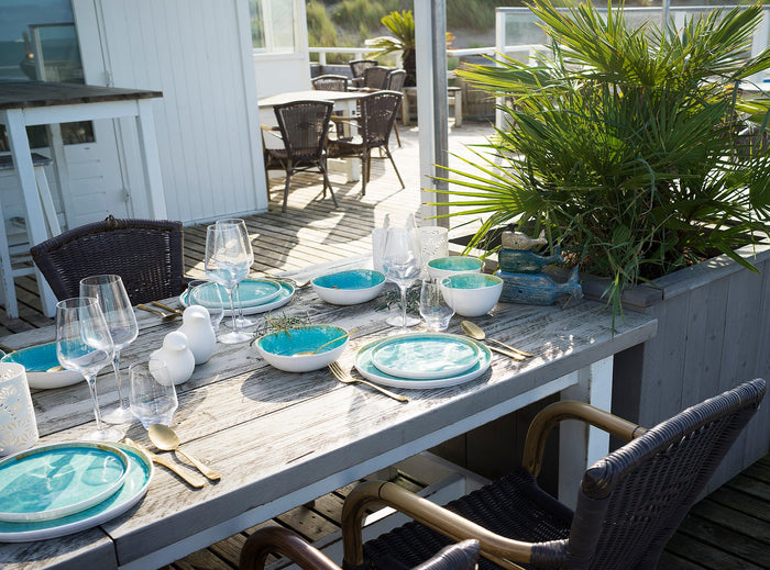 Cosy & Trendy Koffiekopjes Laguna Azzurro 230 ml - 4 Stuks