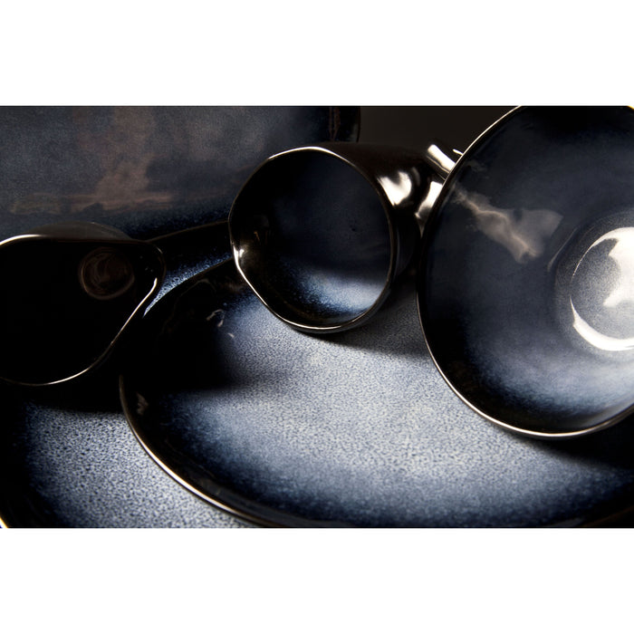 Cosy & Trendy Dinerborden Sapphire 27.5 x 23 cm - 4 Stuks