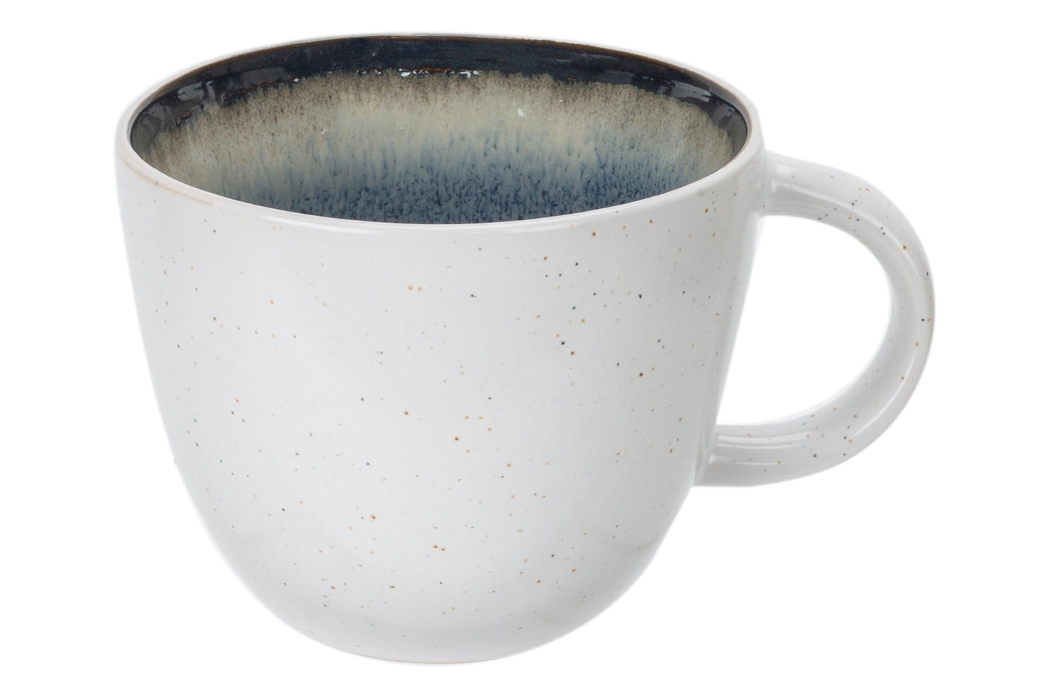 Cosy & Trendy Koffiekopjes - met Oor - Fez Blauw 260 ml - 4 Stuks