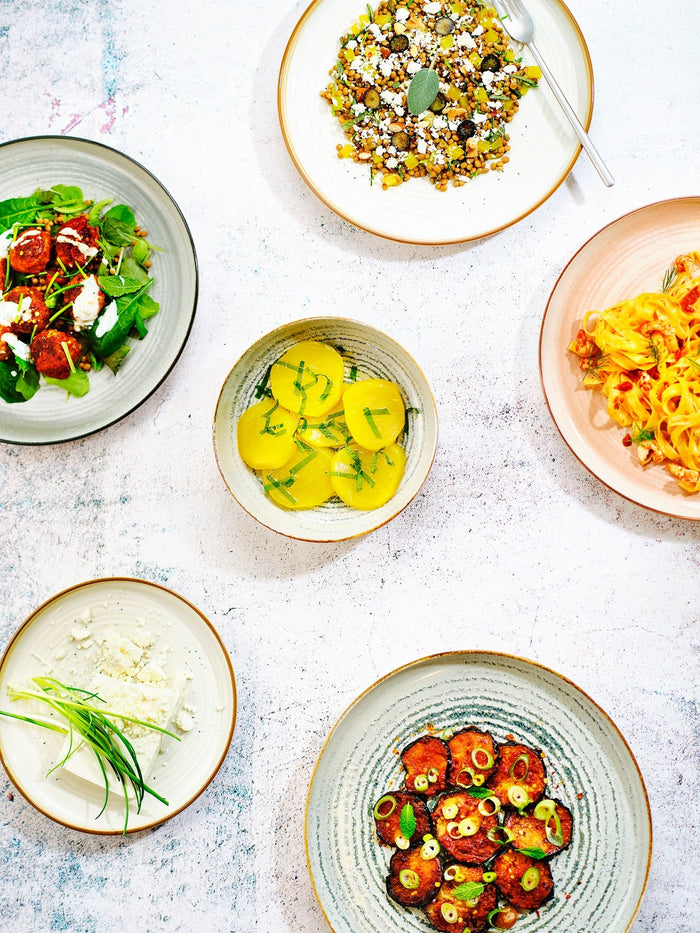 Cosy & Trendy Dinerborden Baltic Grey ø 27 cm - 6 stuks