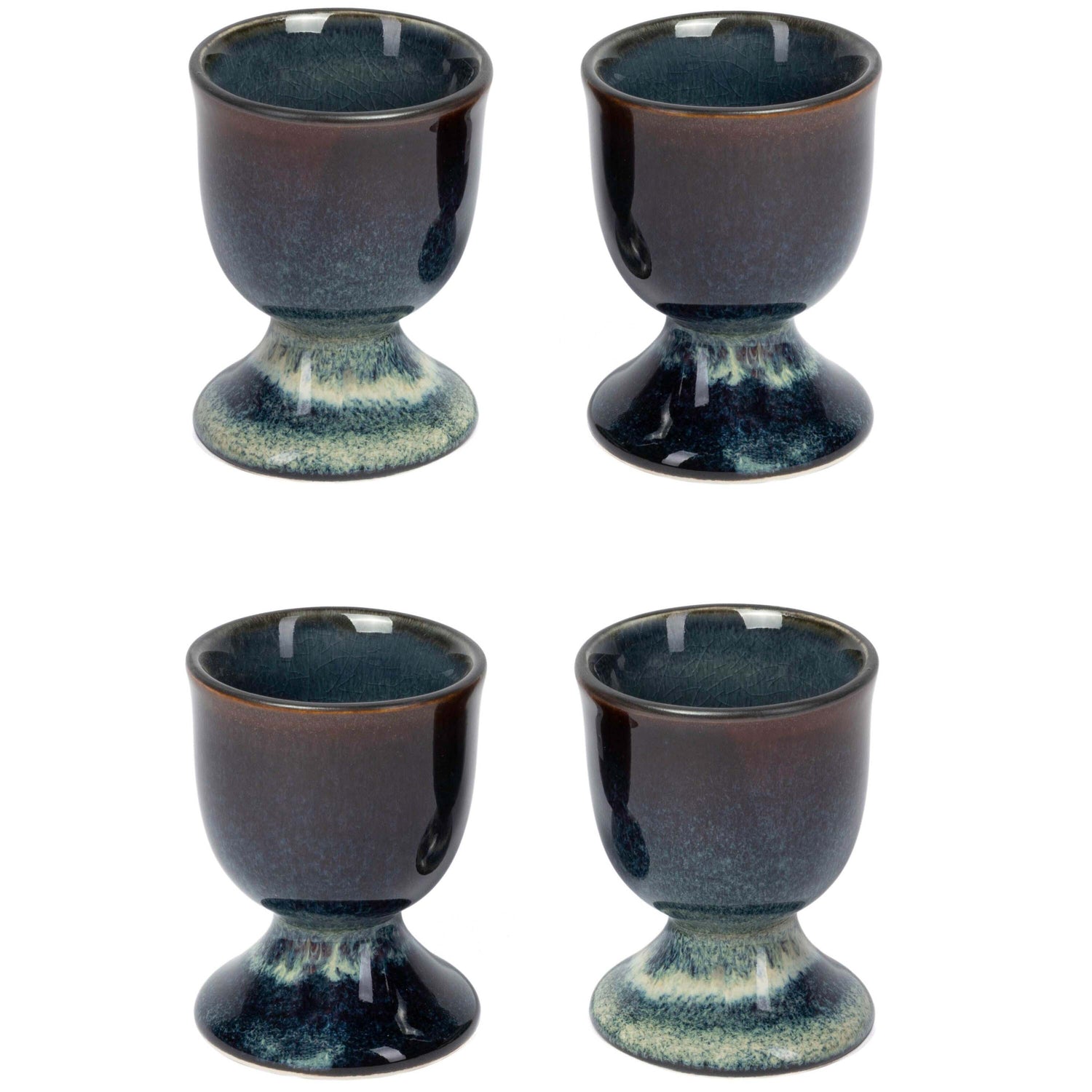 Cosy & Trendy Eierdopjes Quintana Blue ø 5 cm - 4 Stuks