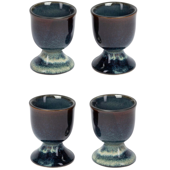 Cosy & Trendy Eierdopjes Quintana Blue ø 5 cm - 4 Stuks