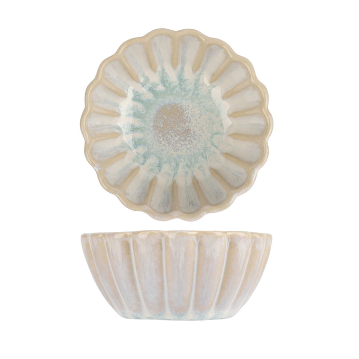 Cosy & Trendy Kleine Schaaltjes | Dipschaaltjes Astera Pure Wit - ø 7.5 cm - 4 Stuks