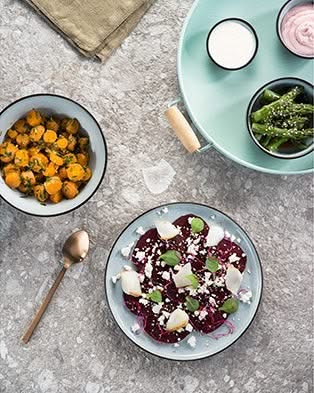 Cosy & Trendy Dinerborden Ciel Blauw ø 27 cm - 4 Stuks