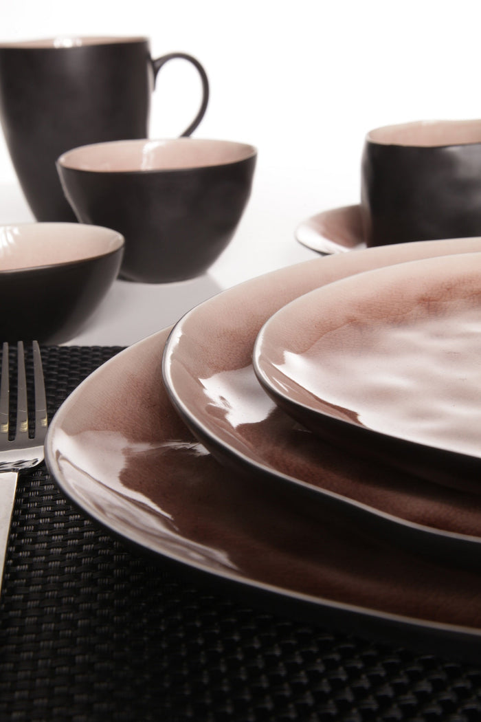 Cosy & Trendy Soepkommen | Kommen - Laguna Old Rose 14 x 14 cm - 4 Stuks