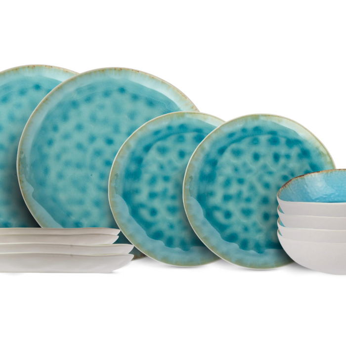 Cosy & Trendy Serviesset Laguna Azzurro 12-Delig | 4 personen