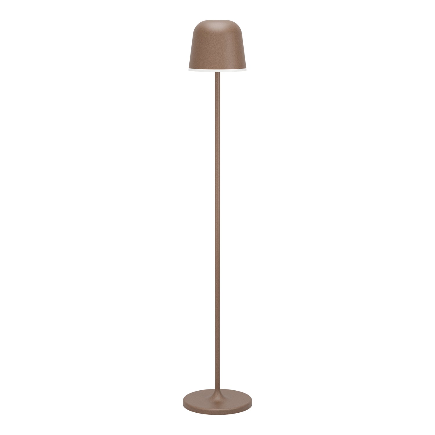 EGLO Mannera-L Staande lamp - USB-C - H 140 cm  - Roestbruin