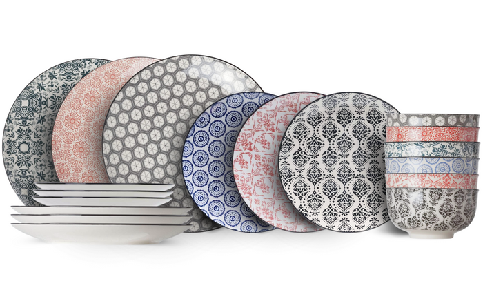 Cosy & Trendy Serviesset Delirio 18-Delig | 6 personen