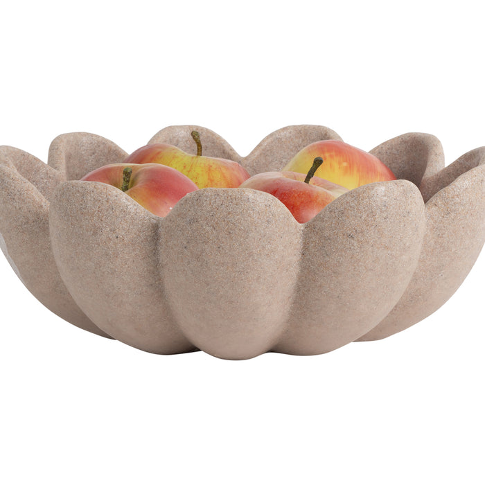 Present Time - Schaal Flor Large - Zachtbruin