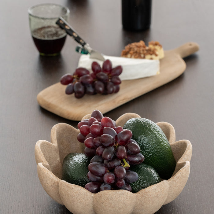 Present Time - Schaal Flor Large - Zachtbruin