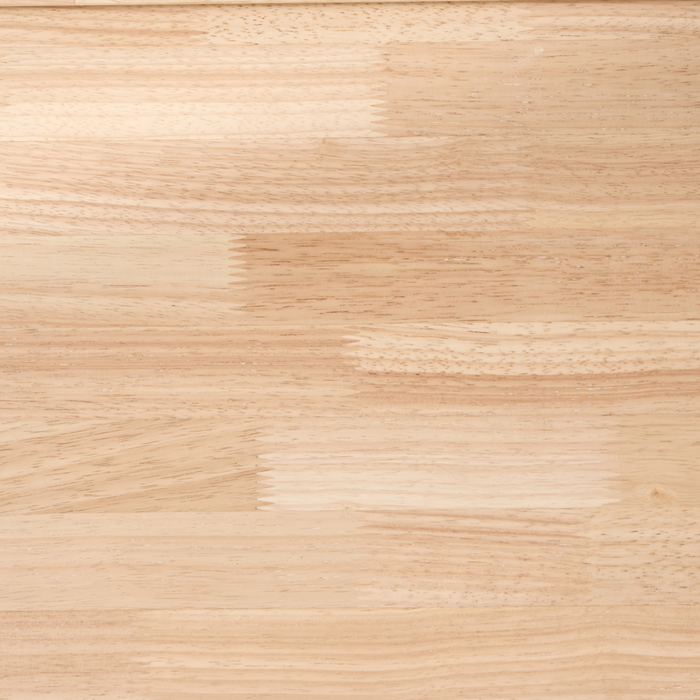 Beliani-HAUTERIVES-Hemelbed-Lichtbruin-180 x 200 cm-Rubberhout