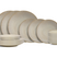 Cookinglife Serviesset Coastal Lines Ocean Beige 18-delig | 6 personen - 6 dinerborden, 6 ontbijtborden en 6 kommen