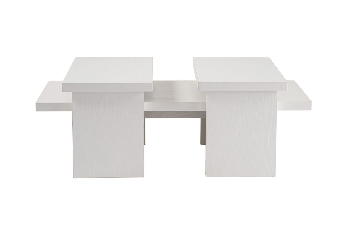 Giga Meubel - Salontafel Rechthoek Wit - 110x45x42cm - Sanctuary