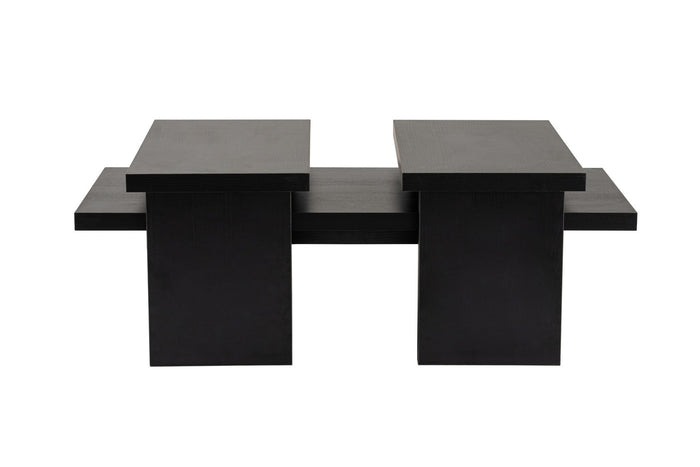 Giga Meubel - Salontafel Rechthoek Zwart - 110x45x42cm - Sanctuary
