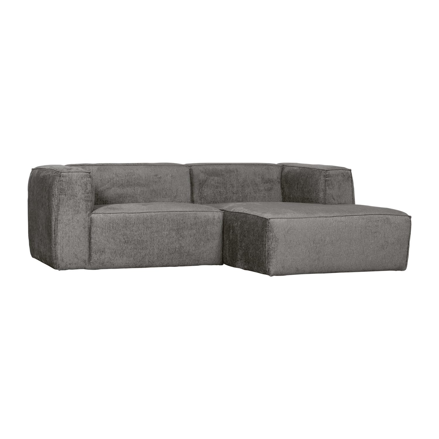 WOOOD Bean Chaise Longue Bank Rechts - Structure Velvet - Cloud Sky