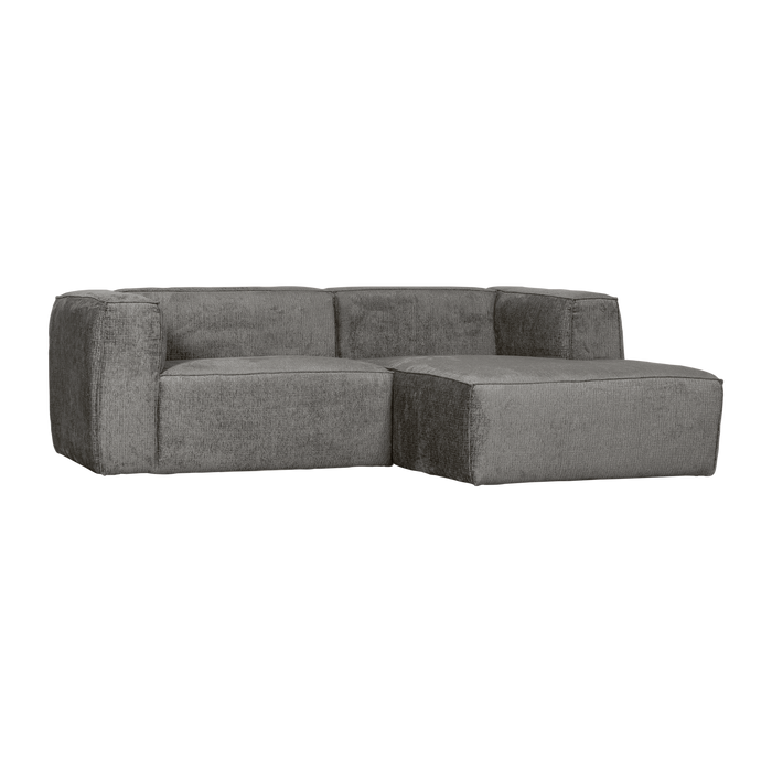 WOOOD Bean Chaise Longue Bank Rechts - Structure Velvet - Cloud Sky