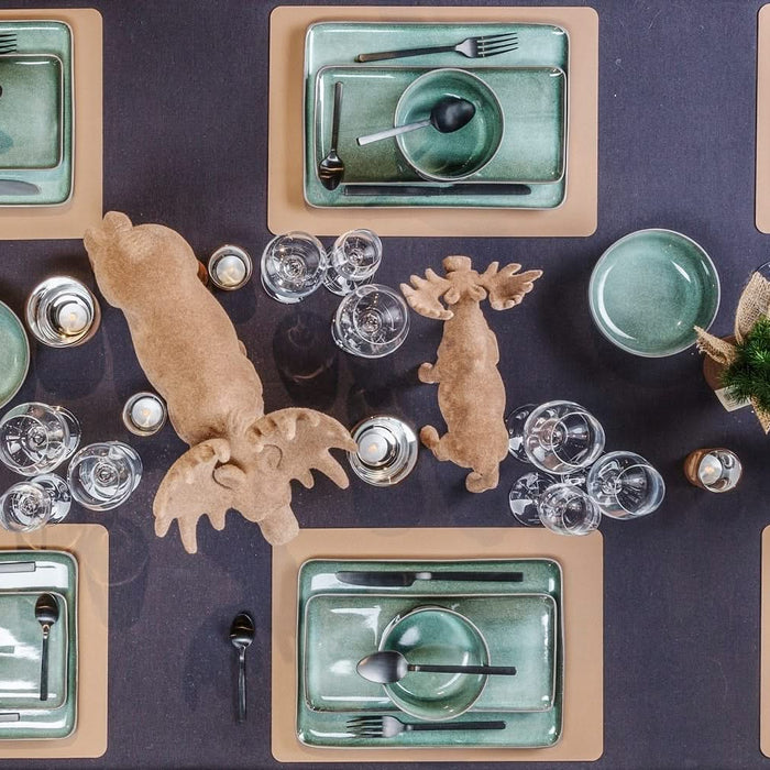 Cosy & Trendy Soepkommen | Kommen Lerida Meadow Groen ø 14 cm | 700 ml - 4 Stuks