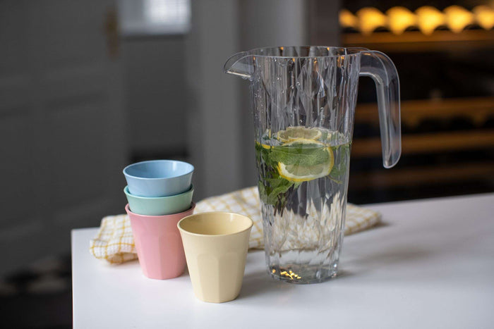 Koziol Bio-Circulair - Nora Beker 150 ml Soft Geel Set van 4 Stuks