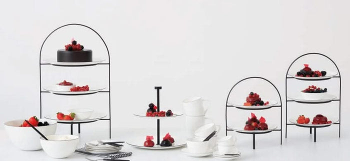 ASA Selection Etagere | Serveertoren A Table - Zwart - ø 21 cm - 3-Laags